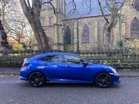 Used Honda Civic Sport 126 HP (92 kW) 2019 Blue Hatchback