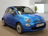 Used Fiat 500 Mirror 69 HP (50 kW) 2017 Blue Hatchback