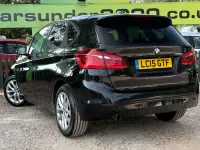 Used BMW 218 Sport Line 150 HP (110 kW) 2015 Black Hatchback