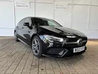 Gebraucht Mercedes CLA220 AMG Line Premium Plus 2022 Schwarz Limousine