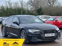 Used Audi A6 Black Edition 204 HP (150 kW) 2019 Black Sedan