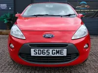 Begagnad Ford Ka Zetec 69 HK (50 kW) 2016 Röd Halvkombi