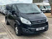 Used Ford Transit Custom Limited 125 HP (91 kW) 2015 Black Van