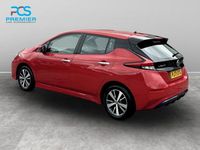 Used Nissan Leaf Acenta 110 kW (150 HP) 2021 Red Hatchback
