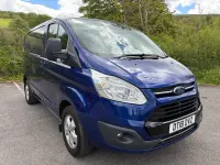 Usado Ford Transit Custom Limited 170 CV (125 kW) 2018 Azul Van