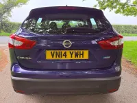 Used Nissan Qashqai Acenta 2014 Blue SUV