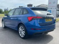 Used Skoda Scala SE 150 HP (110 kW) 2019 Blue Hatchback