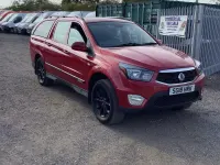 Used SsangYong Musso 181 HP (133 kW) 2018 Red Pickup