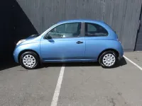 Used Nissan Micra Visia 65 HP (47 kW) 2009 Blue Hatchback