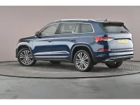 Used Skoda Kodiaq LAURIN & KLEMENT 140 HP (102 kW) 2023 Petrol blue metallic SUV