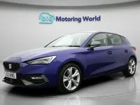 Used Seat Leon FR 150 HP (110 kW) 2021 Blue Hatchback
