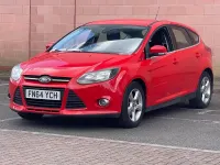 Używany Ford Focus Zetec 2014 Czerwony Hatchback