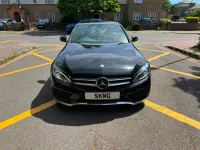 Used Mercedes C200 AMG line 184 HP (135 kW) 2015 Black Sedan