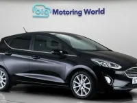 Used Ford Fiesta Titanium 125 HP (91 kW) 2021 Black Hatchback