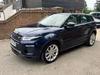 Used Land Rover Range Rover evoque HSE Dynamic 2017 Blue Estate