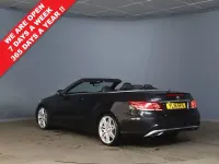 Used Mercedes E220 AMG line 2016 Black Cabriolet