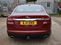 Begagnad Jaguar XF Portfolio 2011 Röd Sedan