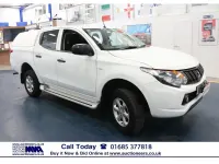 Used Mitsubishi L200 Top 150 HP (110 kW) 2017 White Pickup