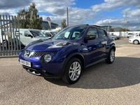 Used Nissan Juke Acenta Premium 110 HP (80 kW) 2016 Blue SUV