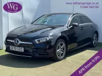 Used Mercedes A250 AMG line 214 HP (157 kW) 2020 Black Sedan