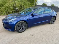 Used Tesla Model 3 RWD 208 kW (283 HP) 2022 Blue Sedan