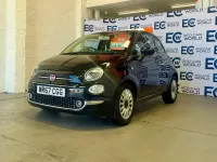 Used Fiat 500 Lounge 69 HP (50 kW) 2017 Black Hatchback