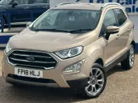 Used Ford Ecosport Titanium 125 HP (91 kW) 2018 Beige SUV