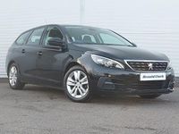Used Peugeot 308 Active 131 HP (96 kW) 2020 Black Estate