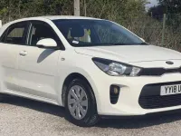 Used Kia Rio 83 HP (61 kW) 2018 White Hatchback