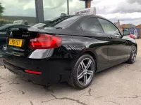 Usado BMW 220 Sport Line 2015 Negro Coupe