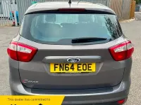 Used Ford C-MAX Zetec 105 HP (77 kW) 2014 Brown MPV