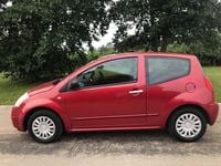 Used Citroën C2 70 HP (51 kW) 2004 Red Hatchback