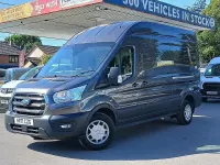 Used Ford Transit Trend 130 HP (95 kW) 2021 Grey Van