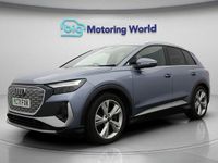 Used Audi Q4 e-tron S-Line 150 kW (204 HP) 2021 Blue SUV