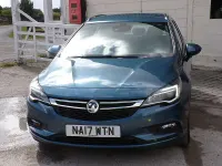 Used Vauxhall Astra SRi 150 HP (110 kW) 2017 Blue Estate