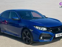 Begagnad Honda Civic SR 120 HK (88 kW) 2018 Blå
