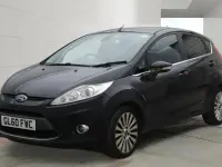 Used Ford Fiesta Titanium 96 HP (70 kW) 2010 Black Hatchback