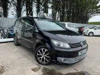 Used VW Touran SE 140 HP (102 kW) 2011 Black MPV
