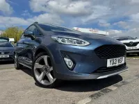 Używany Ford Fiesta Active 125 KM (91 kW) 2021 Niebieski Hatchback