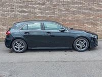 Used Mercedes A200 AMG line 163 HP (119 kW) 2018 Black Hatchback
