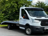 Used Ford Transit 125 HP (91 kW) 2015 White Cabriolet