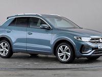 Used VW T-Roc R-line 150 HP (110 kW) 2022 Blue SUV
