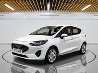 Used Ford Fiesta Titanium 125 HP (91 kW) 2022 White Hatchback