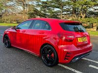 Used Mercedes A200 Executive 136 HP (100 kW) 2017 Red Hatchback