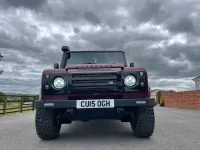 Used Land Rover Defender 122 HP (89 kW) 2015 Red Hatchback