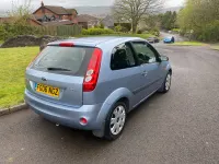 Used Ford Fiesta Style 75 HP (55 kW) 2006 Blue Hatchback