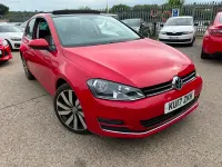 Used VW Golf VII GT 2017 Red Hatchback