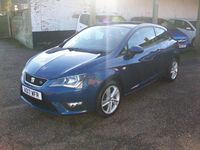 Used Seat Ibiza FR 2017 Blue Hatchback