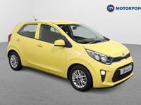 Used Kia Picanto 2021 Yellow Hatchback
