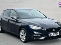 Used Seat Leon FR 130 HP (95 kW) 2021 Blue